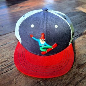 BRAND NEW Snowboarding Gnome Baseball Trucker Cap * Sold Out by Manufacturer